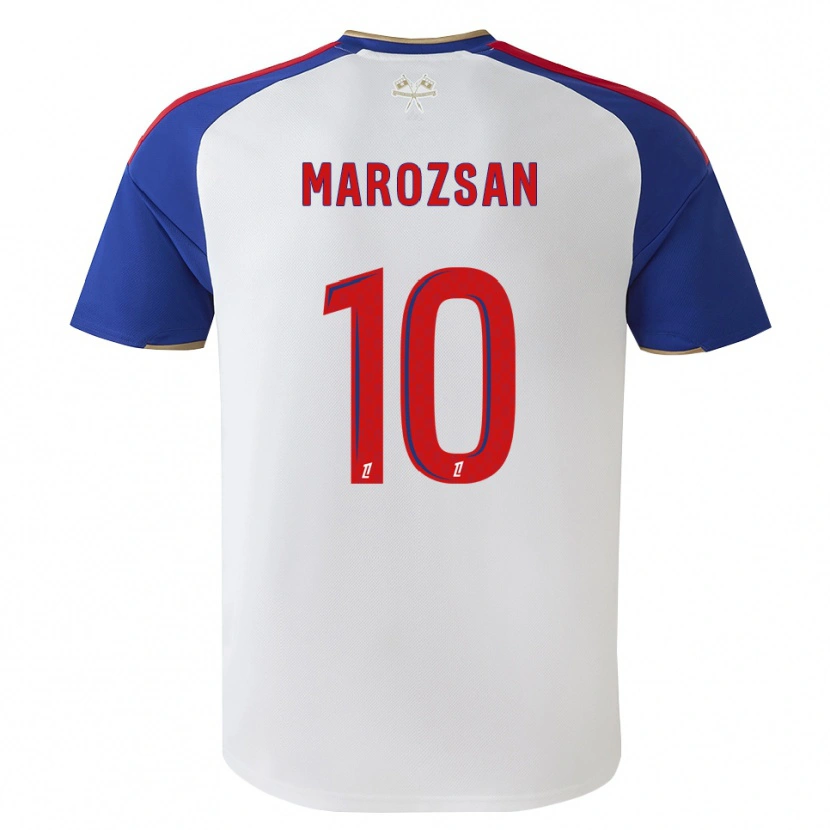 Danxen Damen Dzsenifer Marozsan #10 Königsblau Rot Weiß Heimtrikot Trikot 2026/27 T-Shirt