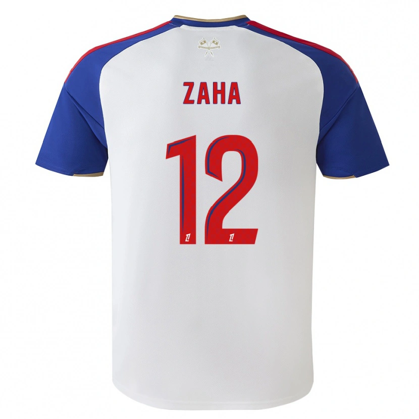 Danxen Damen Wilfried Zaha #12 Königsblau Rot Weiß Heimtrikot Trikot 2026/27 T-Shirt