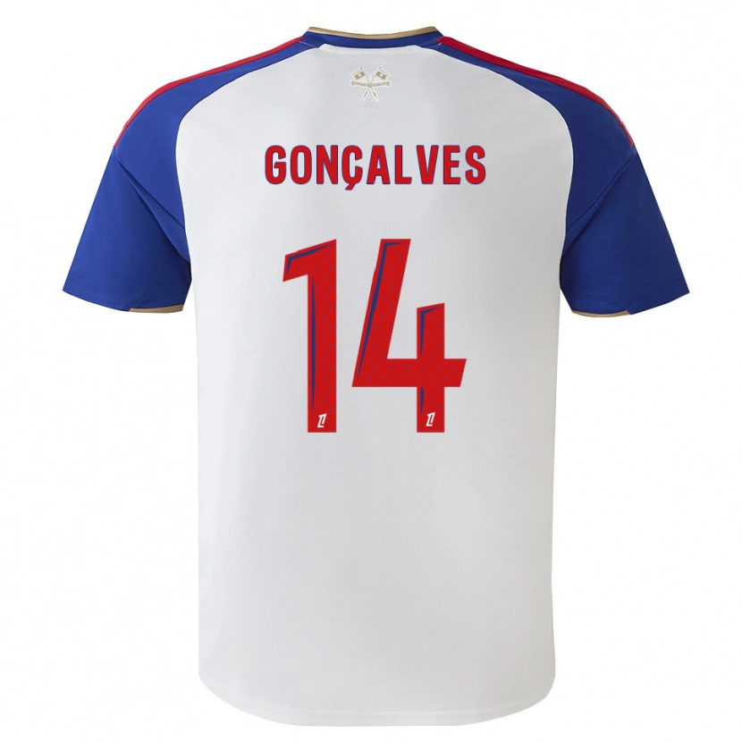 Danxen Damen Tiago Gonçalves #14 Königsblau Rot Weiß Heimtrikot Trikot 2026/27 T-Shirt