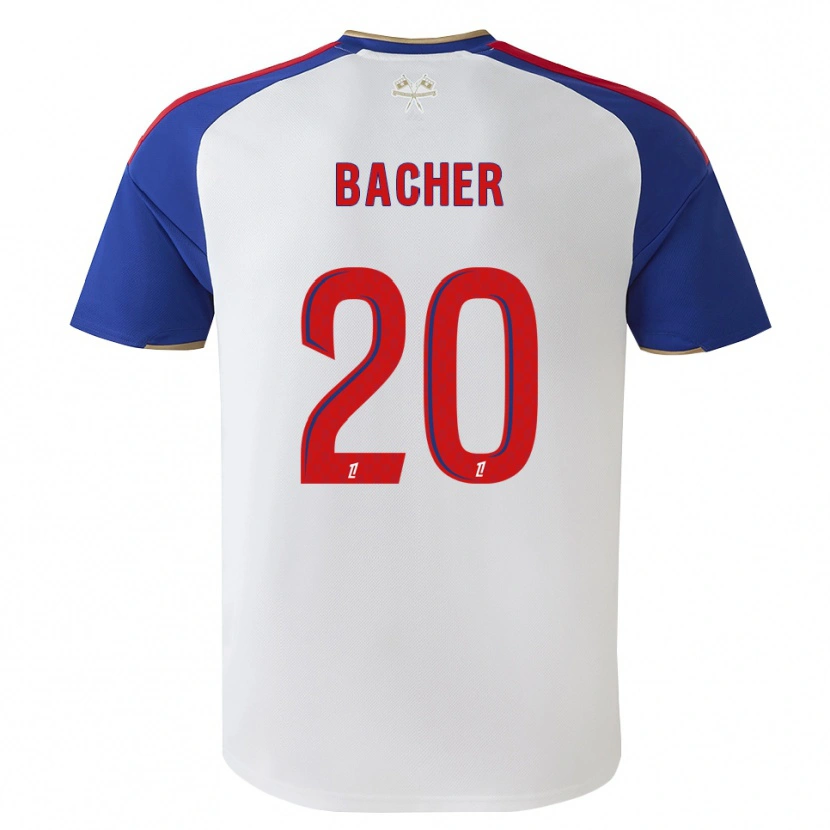 Danxen Damen Felix Bacher #20 Königsblau Rot Weiß Heimtrikot Trikot 2026/27 T-Shirt