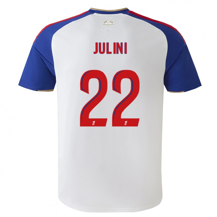 Danxen Damen Sally Julini #22 Königsblau Rot Weiß Heimtrikot Trikot 2026/27 T-Shirt