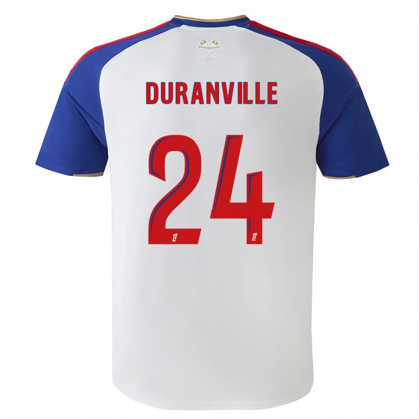Danxen Damen Julien Duranville #24 Königsblau Rot Weiß Heimtrikot Trikot 2026/27 T-Shirt