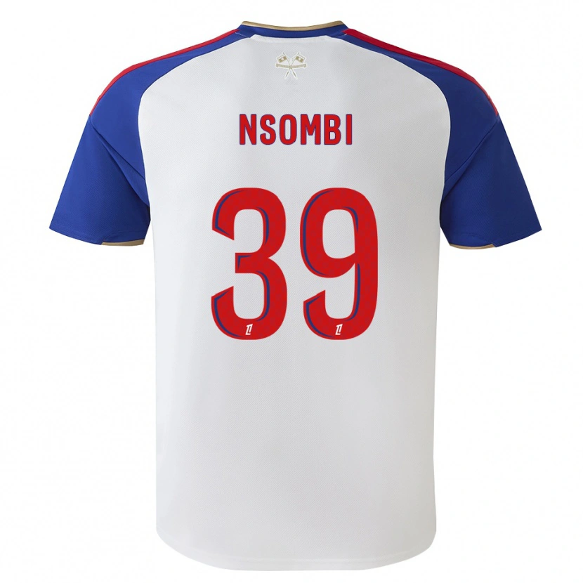 Danxen Damen Gael Nsombi #39 Königsblau Rot Weiß Heimtrikot Trikot 2026/27 T-Shirt