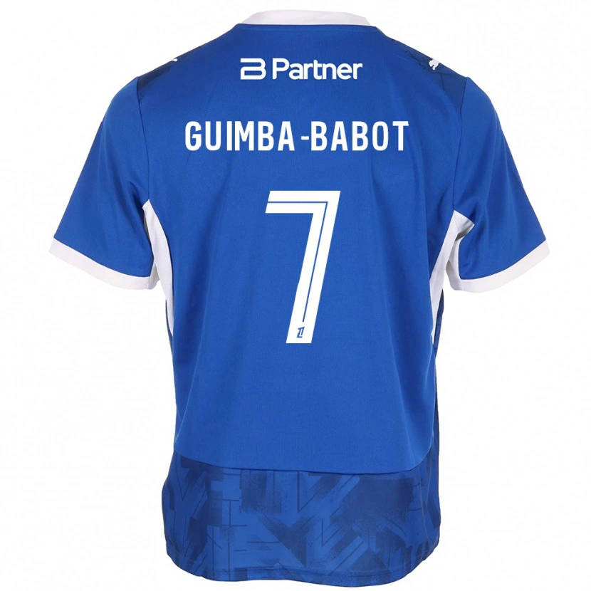 Danxen Damen Khays Guimba-Babot #7 Mittelblau Weiß Heimtrikot Trikot 2026/27 T-Shirt