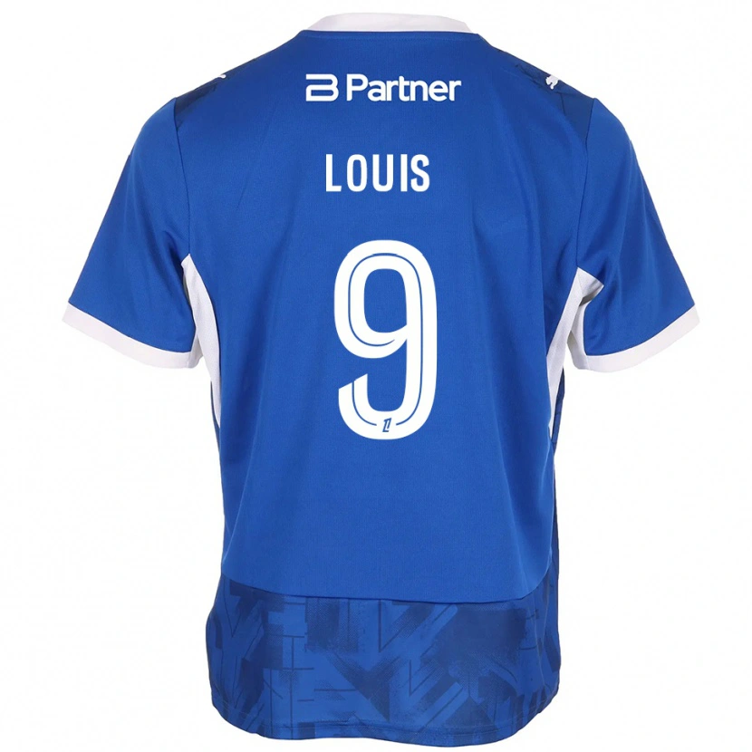 Danxen Damen Thémis Louis #9 Mittelblau Weiß Heimtrikot Trikot 2026/27 T-Shirt