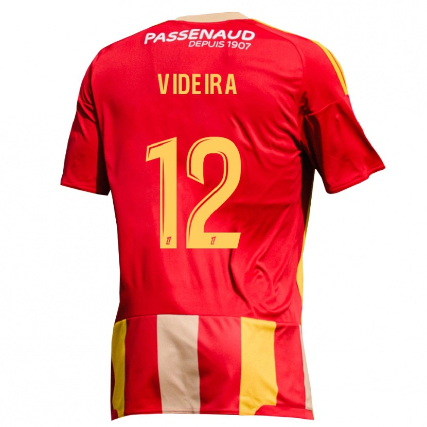 Danxen Damen Lenny Videira #12 Rot Gelb Grün Heimtrikot Trikot 2026/27 T-Shirt