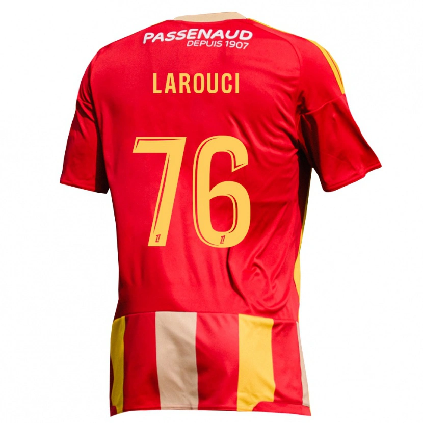 Danxen Damen Yasser Larouci #76 Rot Gelb Grün Heimtrikot Trikot 2026/27 T-Shirt