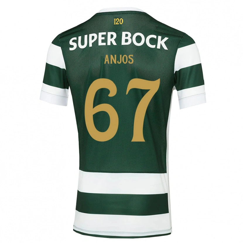 Danxen Damen Lucas Anjos #67 Dunkelschiefergrau Weiß Heimtrikot Trikot 2026/27 T-Shirt