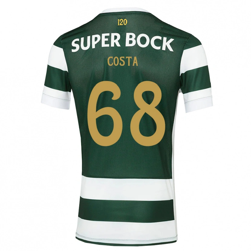 Danxen Damen Daniel Costa #68 Dunkelschiefergrau Weiß Heimtrikot Trikot 2026/27 T-Shirt