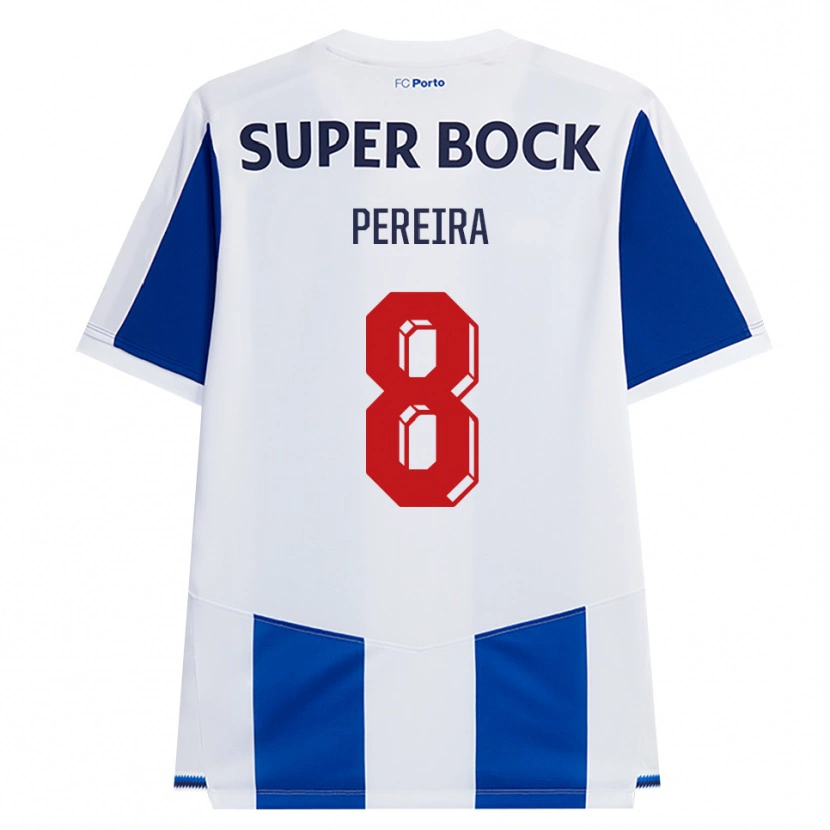 Danxen Damen Catarina Pereira #8 Blau Weiß Rot Heimtrikot Trikot 2026/27 T-Shirt