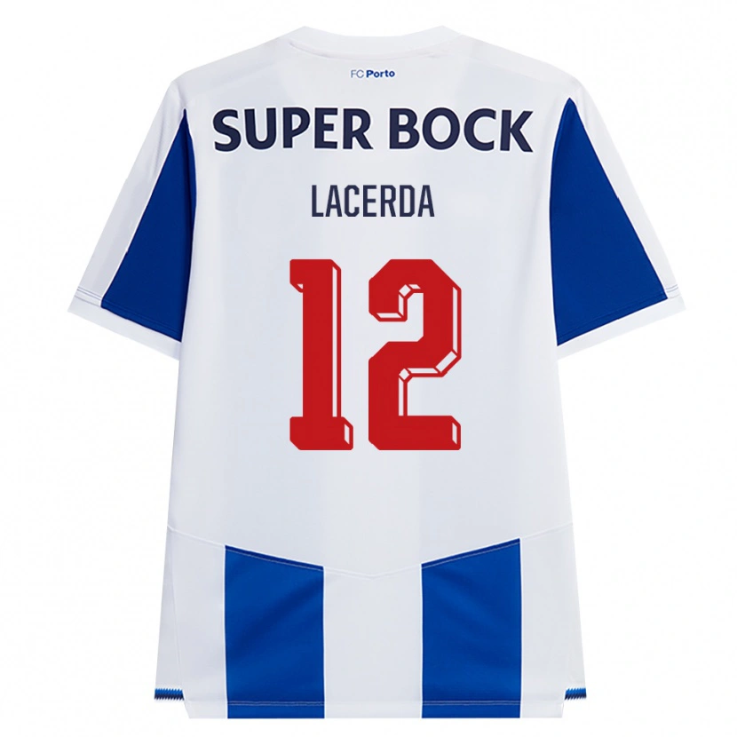 Danxen Damen Lacerda #12 Blau Weiß Rot Heimtrikot Trikot 2026/27 T-Shirt