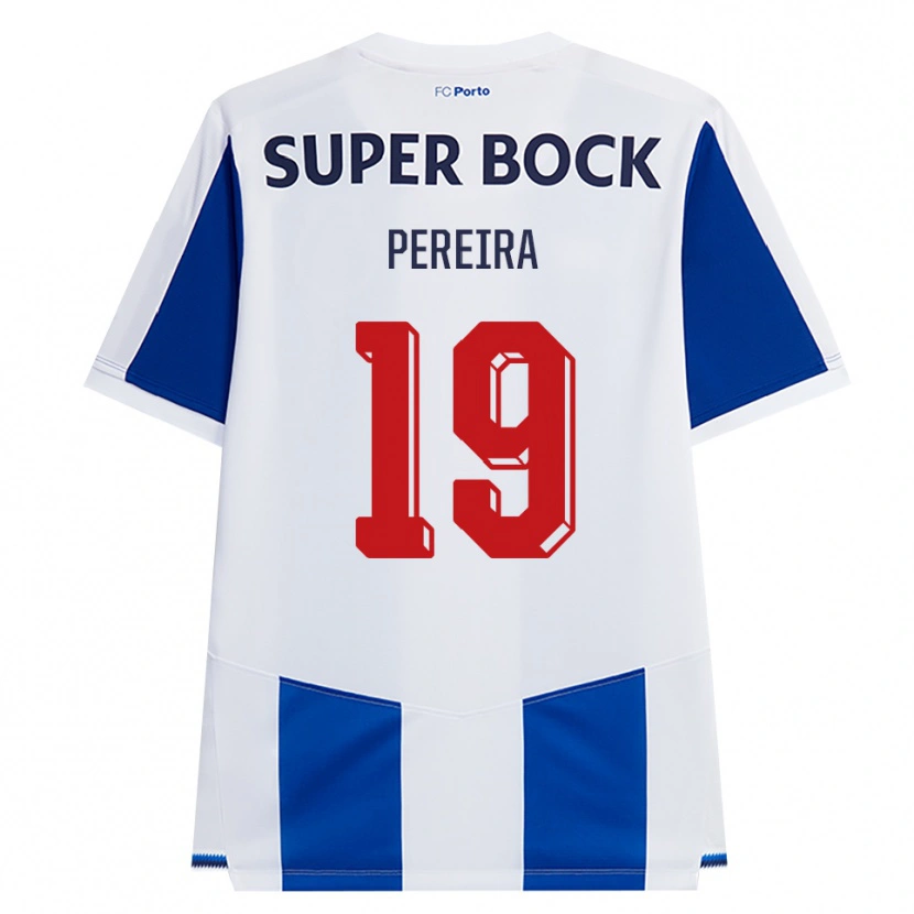 Danxen Damen João Pereira #19 Blau Weiß Rot Heimtrikot Trikot 2026/27 T-Shirt