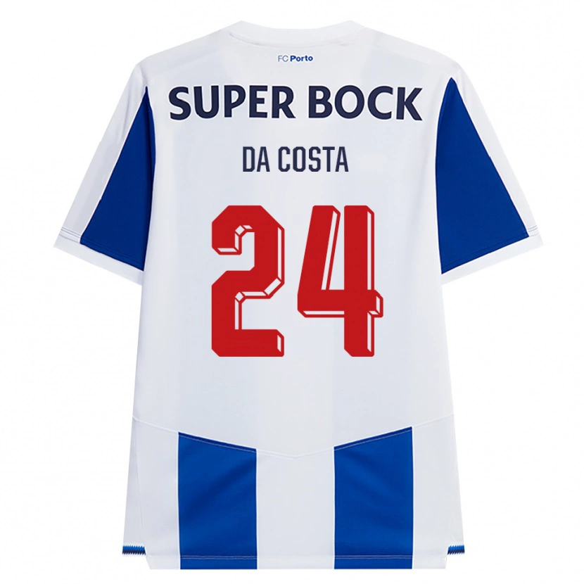 Danxen Damen Seif Da Costa #24 Blau Weiß Rot Heimtrikot Trikot 2026/27 T-Shirt