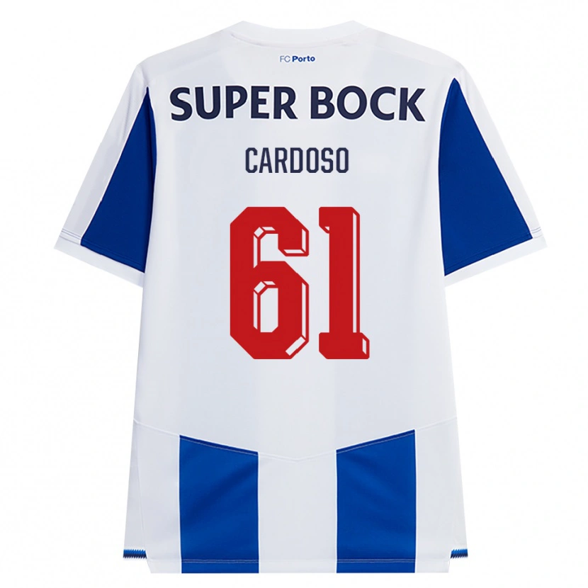 Danxen Damen Ivan Cardoso #61 Blau Weiß Rot Heimtrikot Trikot 2026/27 T-Shirt