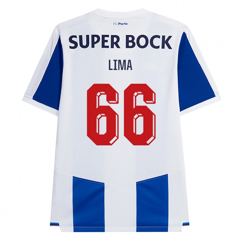 Danxen Damen Bernardo Lima #66 Blau Weiß Rot Heimtrikot Trikot 2026/27 T-Shirt