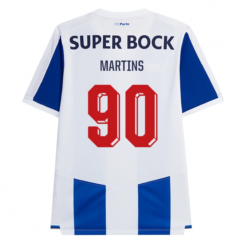 Danxen Damen Gil Martins #90 Blau Weiß Rot Heimtrikot Trikot 2026/27 T-Shirt