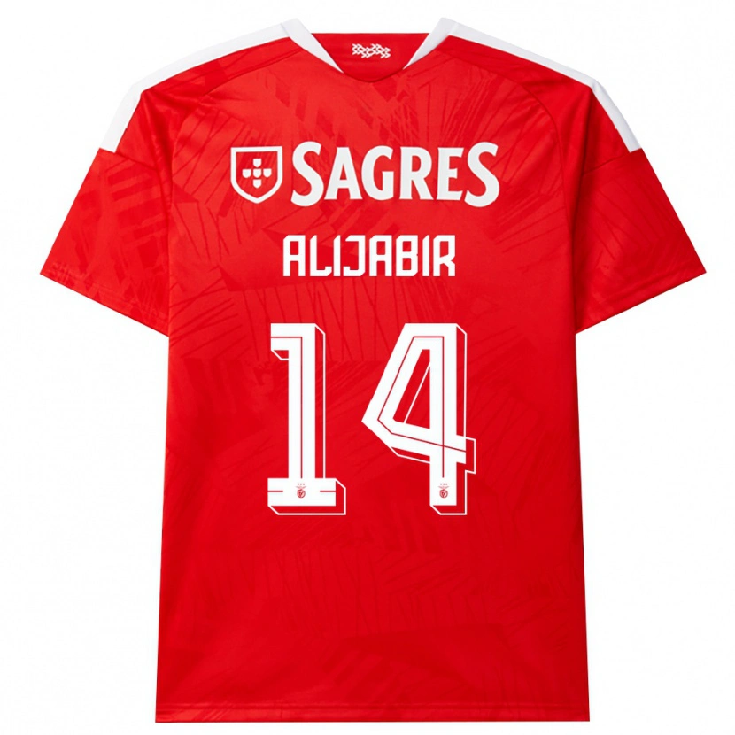 Danxen Damen Sheikhan Alijabir #14 Rot Weiß Gelb Heimtrikot Trikot 2026/27 T-Shirt