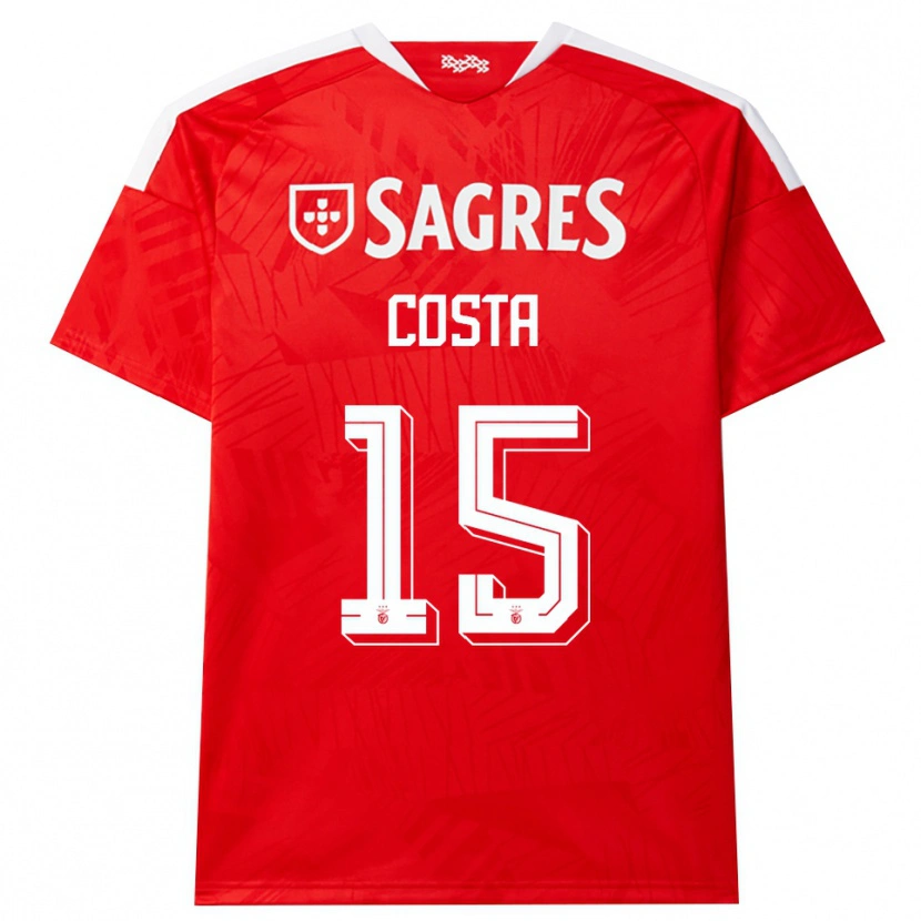 Danxen Damen Carole Costa #15 Rot Weiß Gelb Heimtrikot Trikot 2026/27 T-Shirt