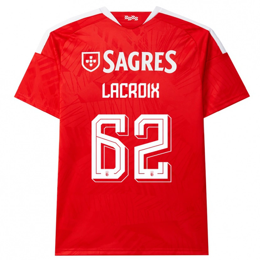 Danxen Damen Lenny Lacroix #62 Rot Weiß Gelb Heimtrikot Trikot 2026/27 T-Shirt