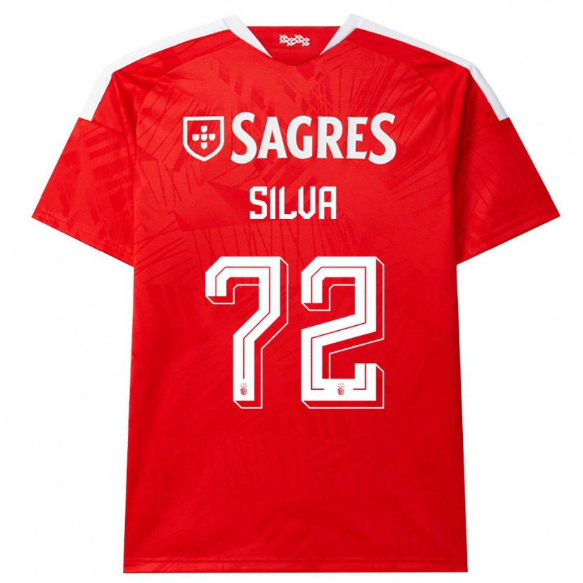Danxen Damen Matilde Silva #72 Rot Weiß Gelb Heimtrikot Trikot 2026/27 T-Shirt