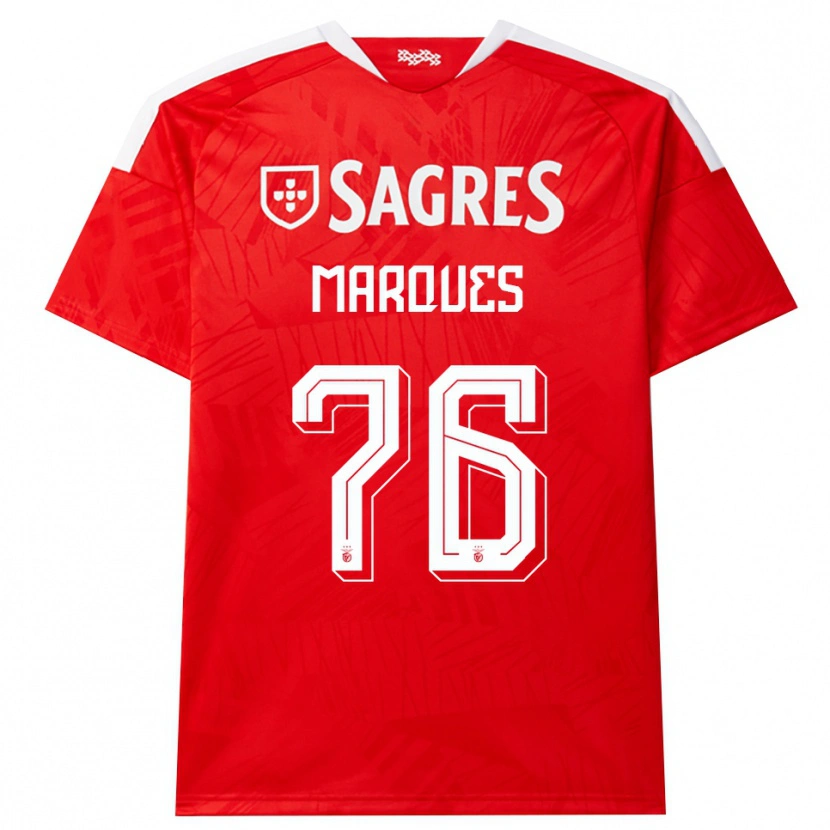Danxen Damen Gustavo Marques #76 Rot Weiß Gelb Heimtrikot Trikot 2026/27 T-Shirt