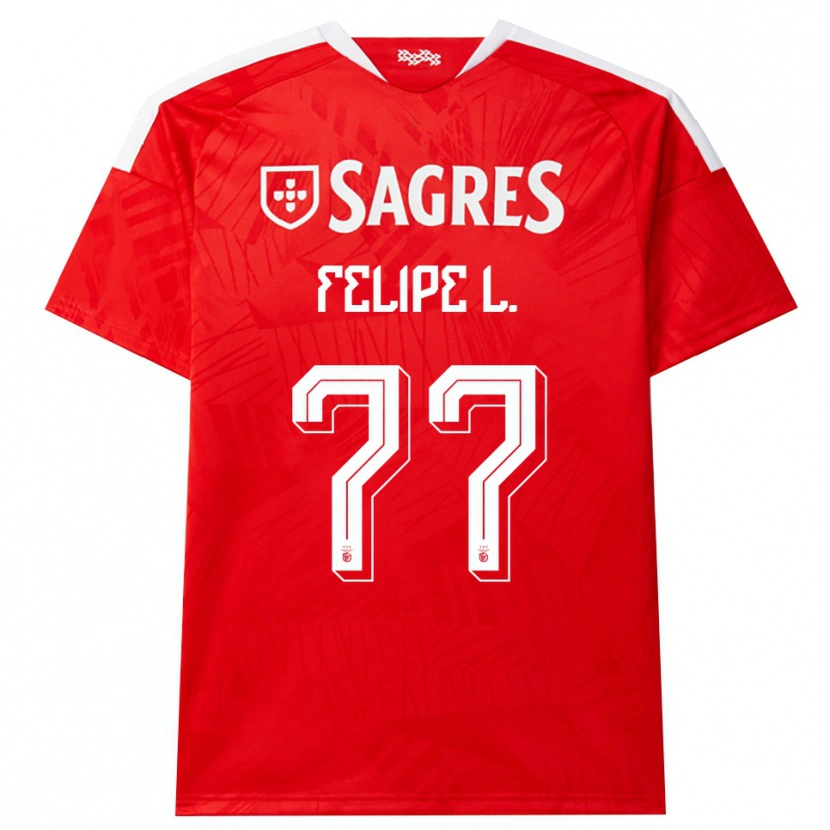 Danxen Damen Felipe Lima #77 Rot Weiß Gelb Heimtrikot Trikot 2026/27 T-Shirt