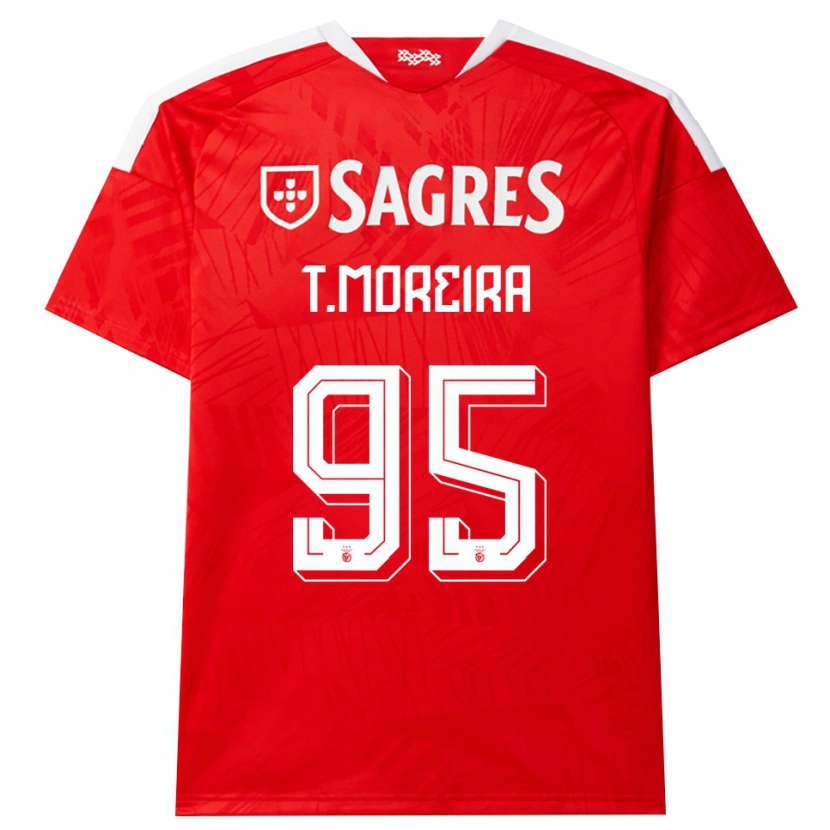 Danxen Damen Tomás Cruz #95 Rot Weiß Gelb Heimtrikot Trikot 2026/27 T-Shirt