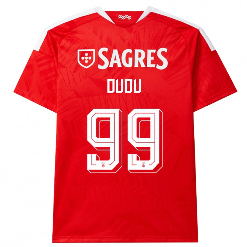 Danxen Damen Dudu #99 Rot Weiß Gelb Heimtrikot Trikot 2026/27 T-Shirt