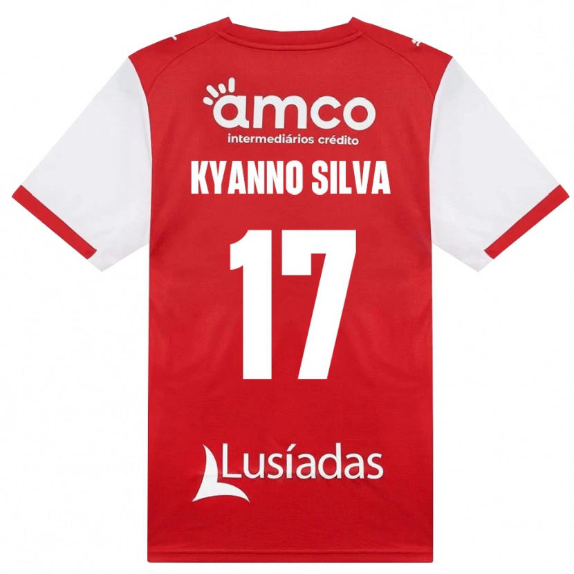 Danxen Damen Kyanno Silva #17 Weiß Rot Schwarz Heimtrikot Trikot 2026/27 T-Shirt