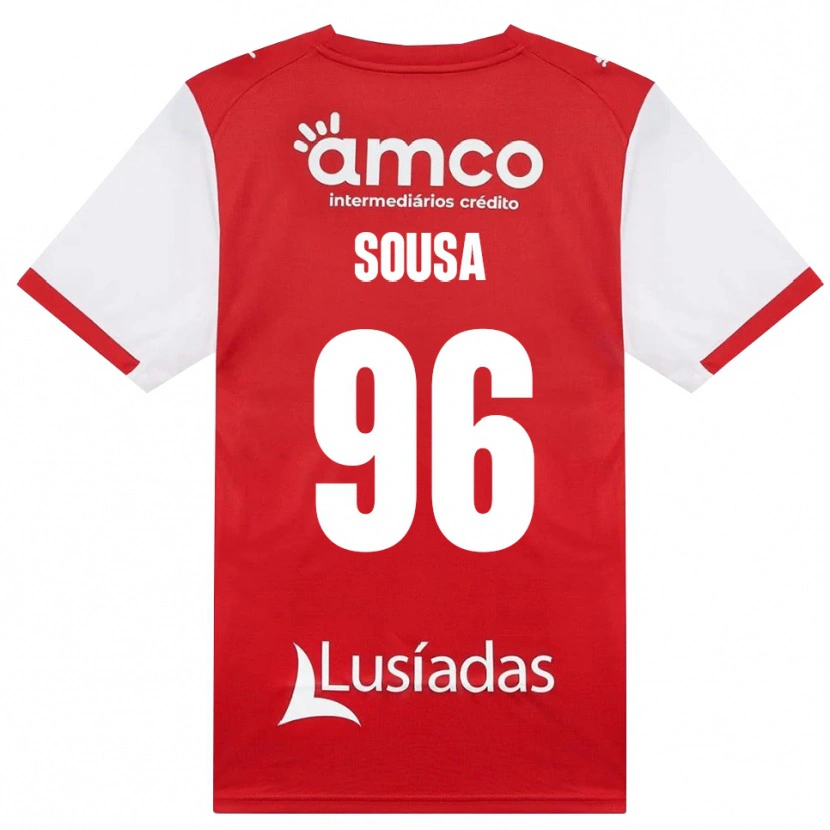 Danxen Damen Afonso Dias Sousa #96 Weiß Rot Schwarz Heimtrikot Trikot 2026/27 T-Shirt