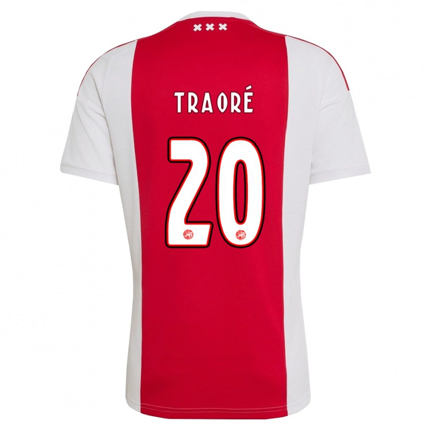 Danxen Damen Bertrand Traore #20 Rot Weiß Gelb Heimtrikot Trikot 2026/27 T-Shirt