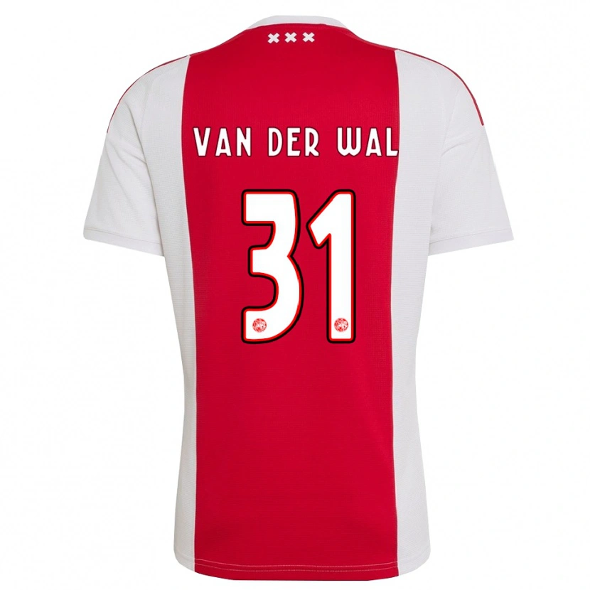 Danxen Damen Dionne Van Der Wal #31 Rot Weiß Gelb Heimtrikot Trikot 2026/27 T-Shirt
