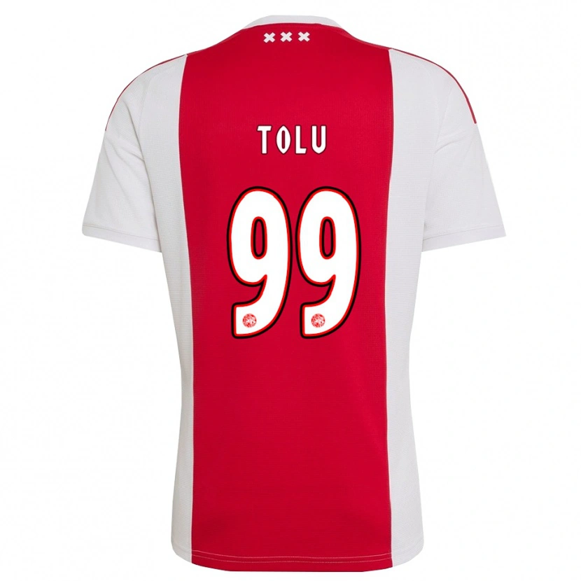 Danxen Damen Tolu Arokodare #99 Rot Weiß Gelb Heimtrikot Trikot 2026/27 T-Shirt
