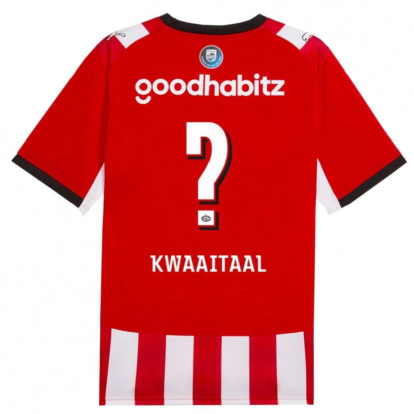 Danxen Damen Julian Kwaaitaal #0 Rot Weiß Schwarz Heimtrikot Trikot 2026/27 T-Shirt