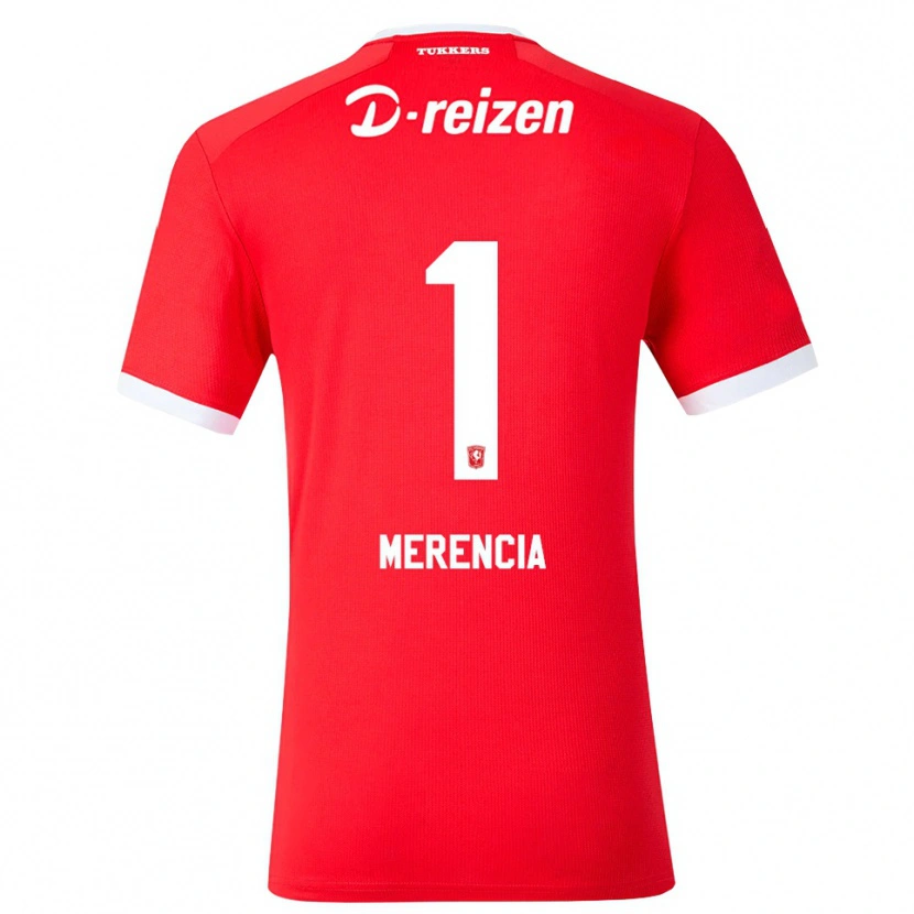 Danxen Damen Leandro Merencia #1 Rot Weiß Heimtrikot Trikot 2026/27 T-Shirt