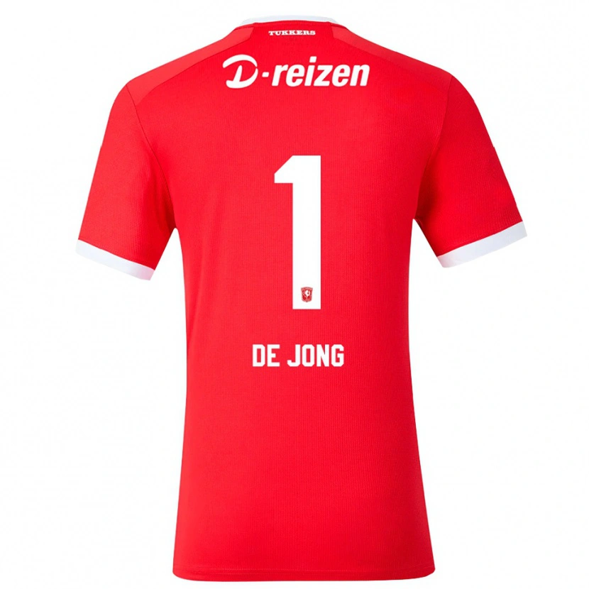 Danxen Damen Danielle De Jong #1 Rot Weiß Heimtrikot Trikot 2026/27 T-Shirt