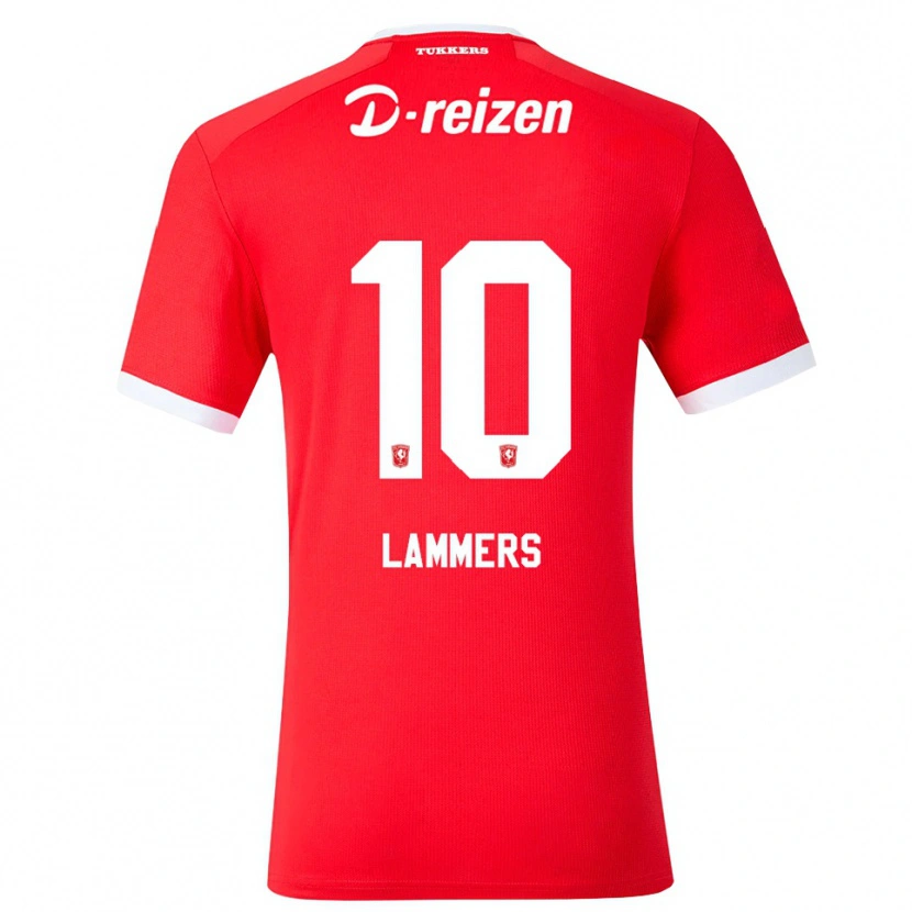 Danxen Damen Sam Lammers #10 Rot Weiß Heimtrikot Trikot 2026/27 T-Shirt