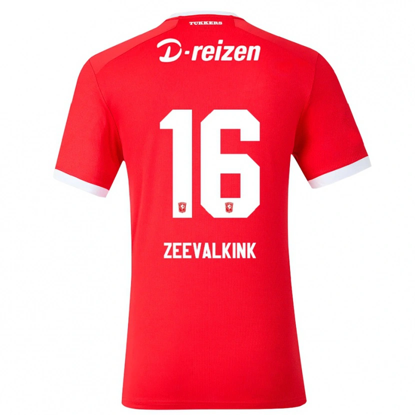 Danxen Damen Milo Zeevalkink #16 Rot Weiß Heimtrikot Trikot 2026/27 T-Shirt