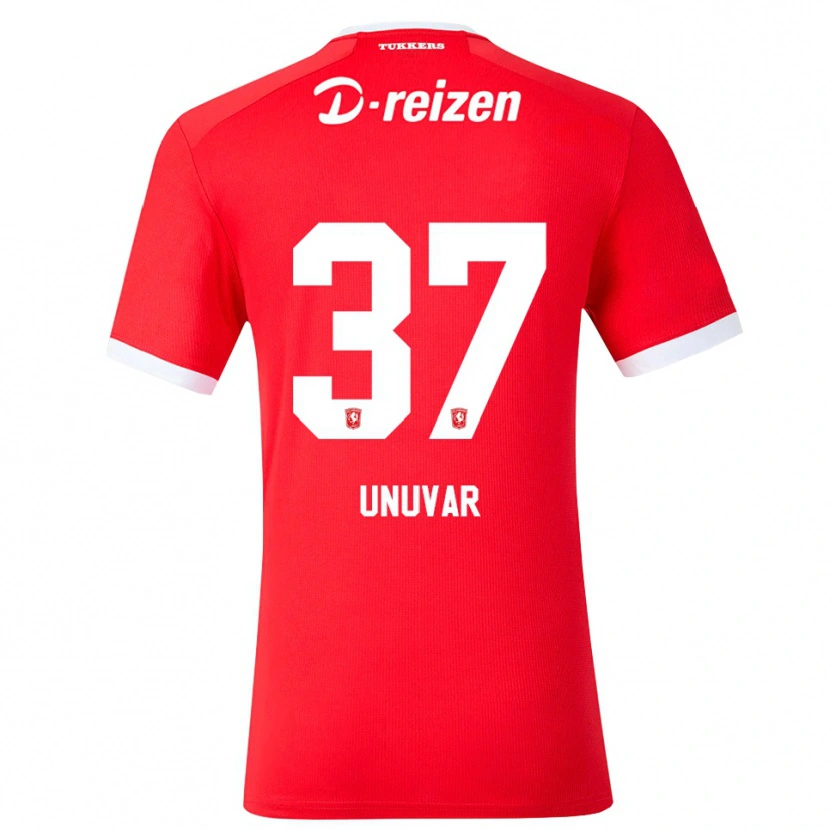 Danxen Damen Naci Ünüvar #37 Rot Weiß Heimtrikot Trikot 2026/27 T-Shirt