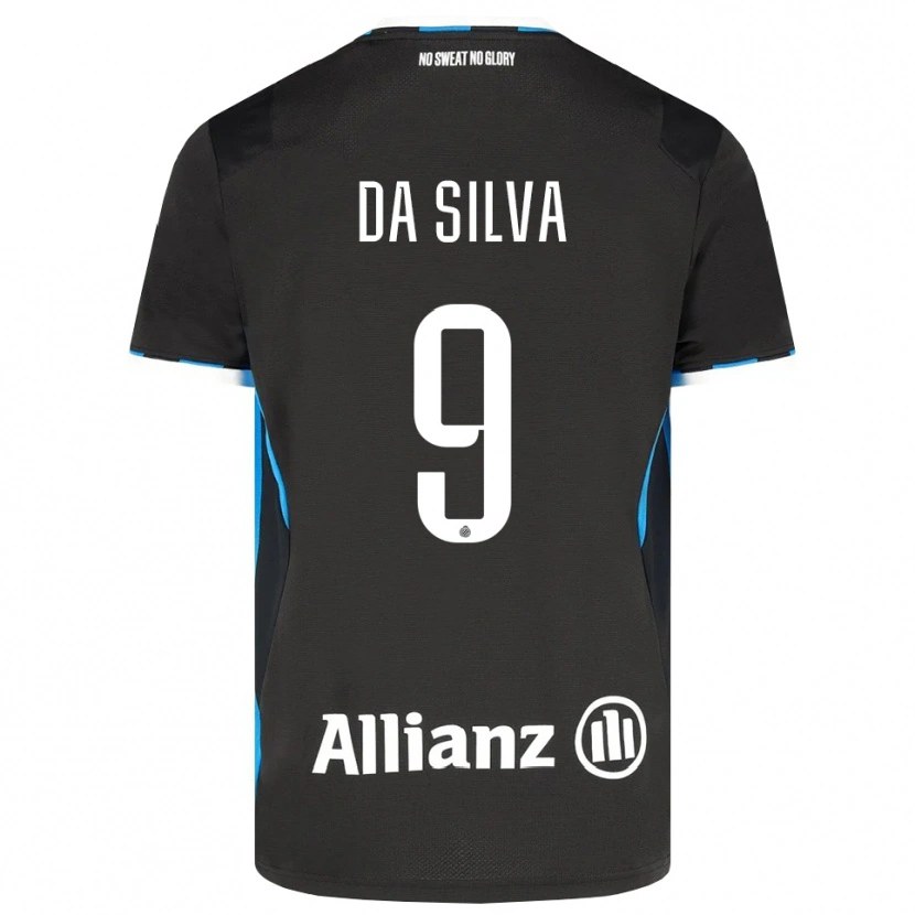 Danxen Damen Jessi Da Silva #9 Schwarz Rot Blau Heimtrikot Trikot 2026/27 T-Shirt