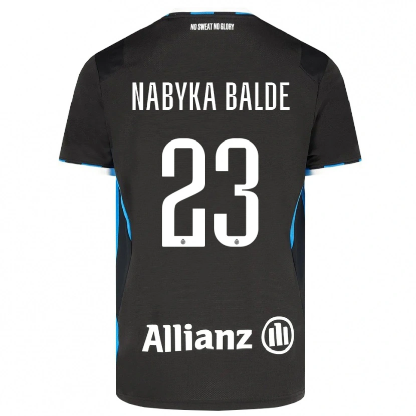 Danxen Damen Mamadou Balde #23 Schwarz Rot Blau Heimtrikot Trikot 2026/27 T-Shirt
