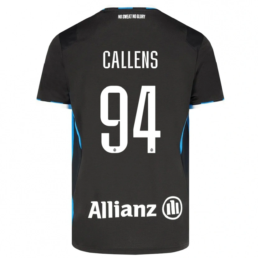 Danxen Damen Emiel Callens #94 Schwarz Rot Blau Heimtrikot Trikot 2026/27 T-Shirt