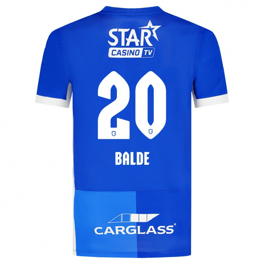 Danxen Damen Thierno Balde #20 Mittelblau Königlichblau Weiß Heimtrikot Trikot 2026/27 T-Shirt