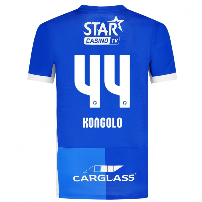 Danxen Damen Josué Kongolo #44 Mittelblau Königlichblau Weiß Heimtrikot Trikot 2026/27 T-Shirt