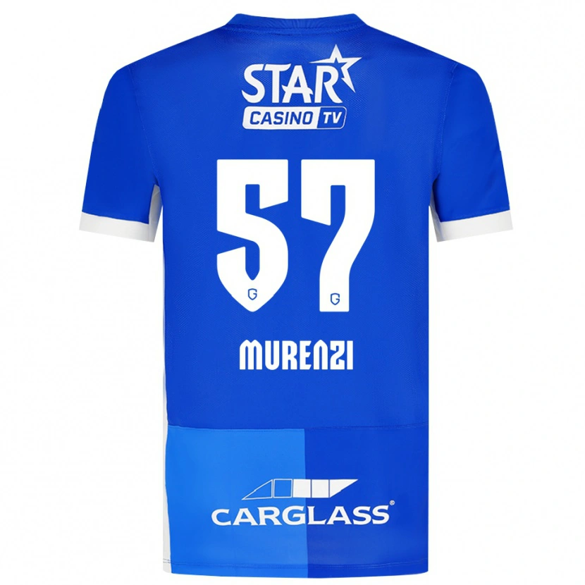 Danxen Damen Aaron Murenzi #57 Mittelblau Königlichblau Weiß Heimtrikot Trikot 2026/27 T-Shirt