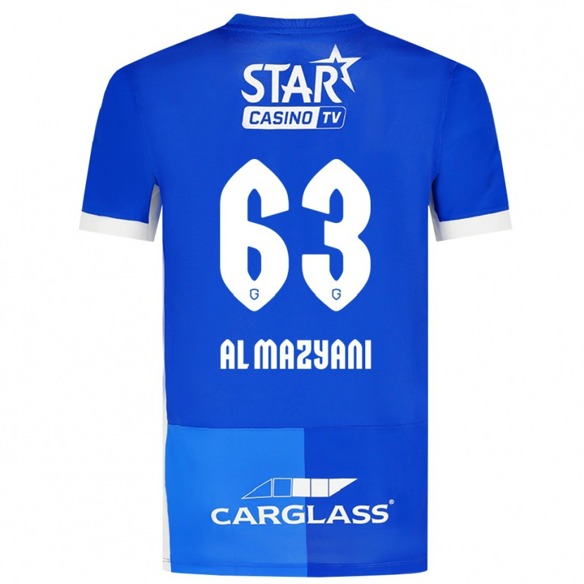 Danxen Damen Faissal Al Mazyani #63 Mittelblau Königlichblau Weiß Heimtrikot Trikot 2026/27 T-Shirt