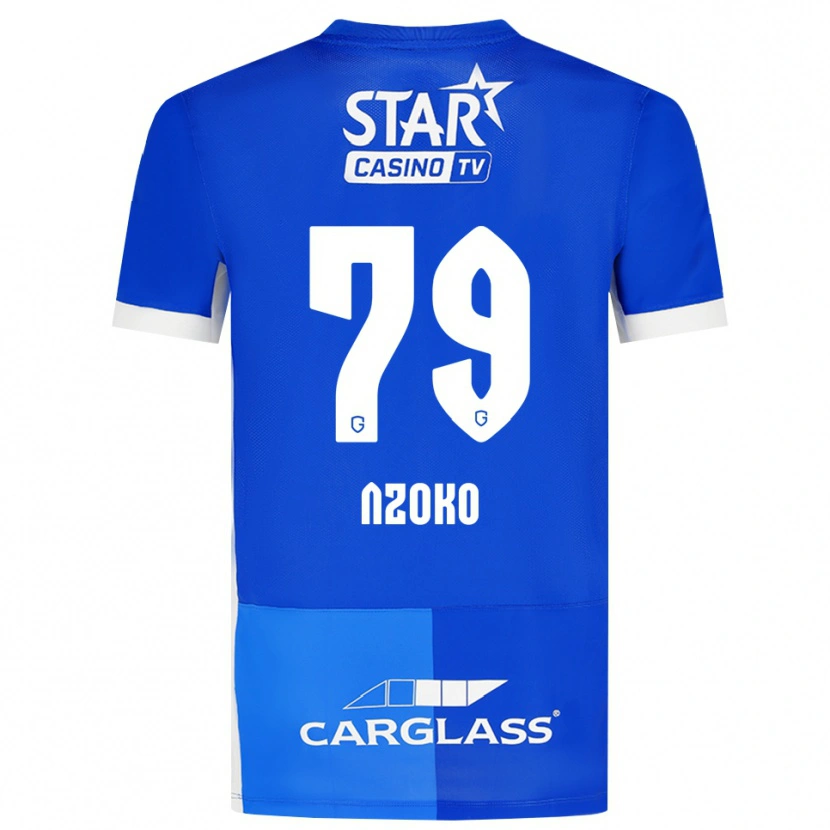 Danxen Damen Djoully Nzoko #79 Mittelblau Königlichblau Weiß Heimtrikot Trikot 2026/27 T-Shirt