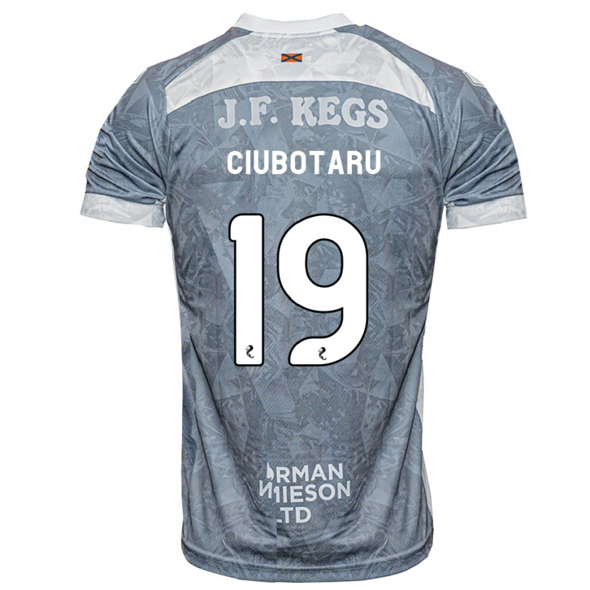 Danxen Damen Kevin Ciubotaru #19 Hellgrau Auswärtstrikot Trikot 2026/27 T-Shirt