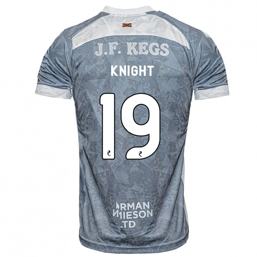 Danxen Damen Maya Knight #19 Hellgrau Auswärtstrikot Trikot 2026/27 T-Shirt