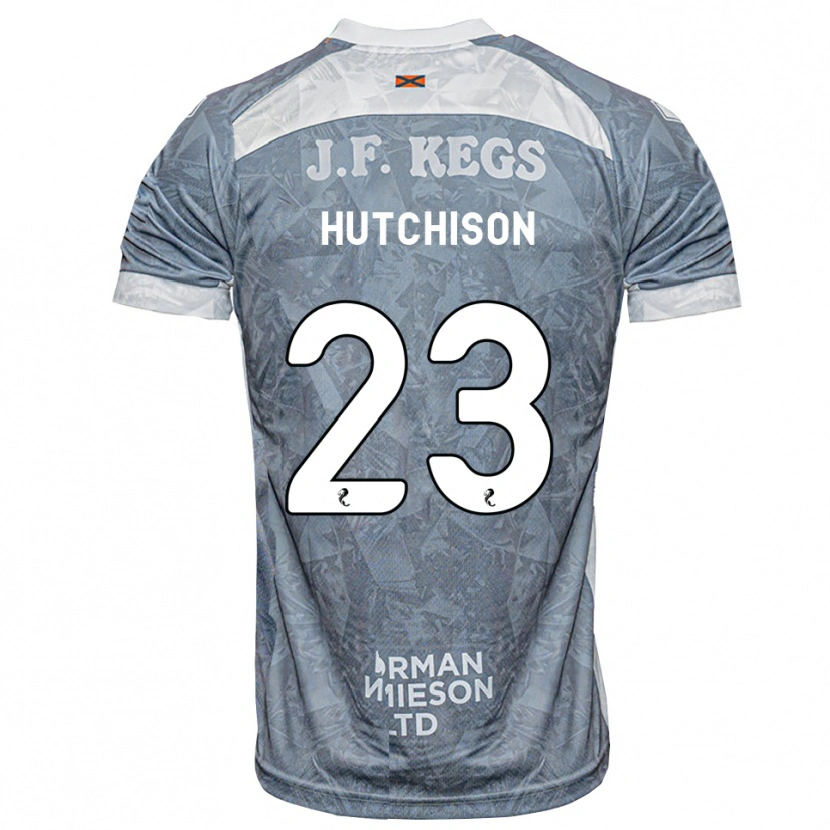 Danxen Damen Daisy Hutchison #23 Hellgrau Auswärtstrikot Trikot 2026/27 T-Shirt